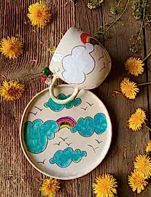 Bulutlar Kahve Mug Set