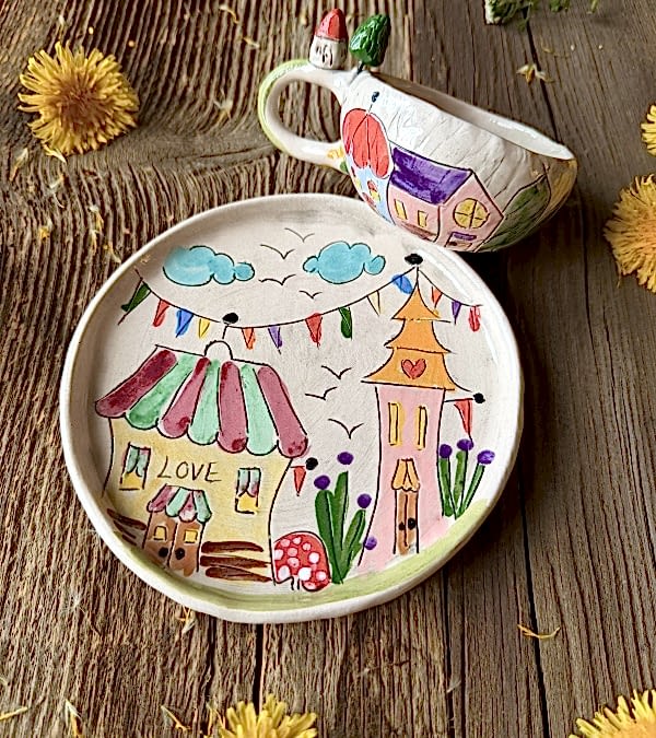 Ankara Tasarım Türk Kahvesi Fincan Set