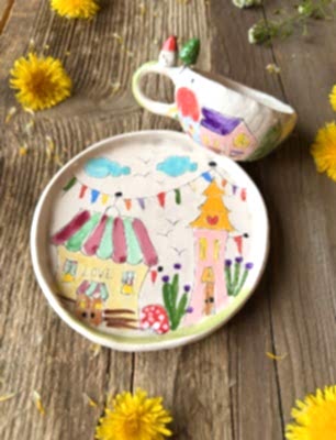 Ankara Tasarım Türk Kahvesi Fincan Set