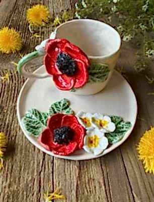 Gelincik Kahve Mug Set