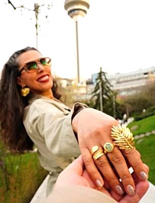 Kyanit Taşlı Gümüş Yüzük